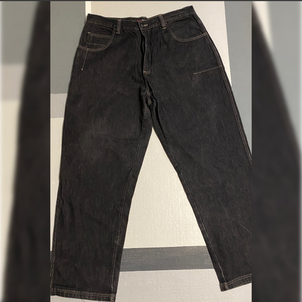 Men’s Dark Wash FUBU Jeans (Size W38 x L34)